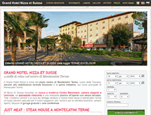 Tablet Screenshot of grandhotelnizza.it